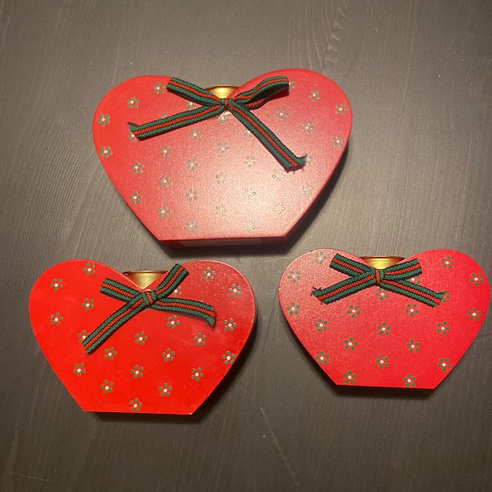 Vintage Christmas Candlestick Holders